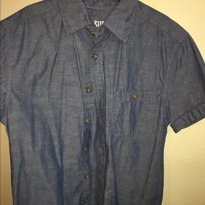 Breezy Shortsleeve Jean button up